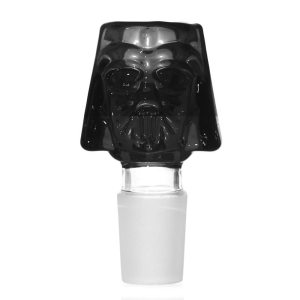 Glass Bowl Lord Vader BLACK  szlif 18,8 mm